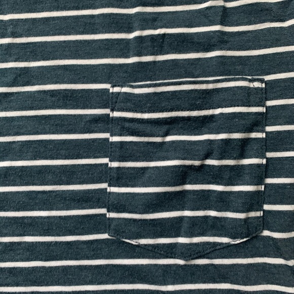 J Crew Striped Pocket Tee - Picture 2 of 3